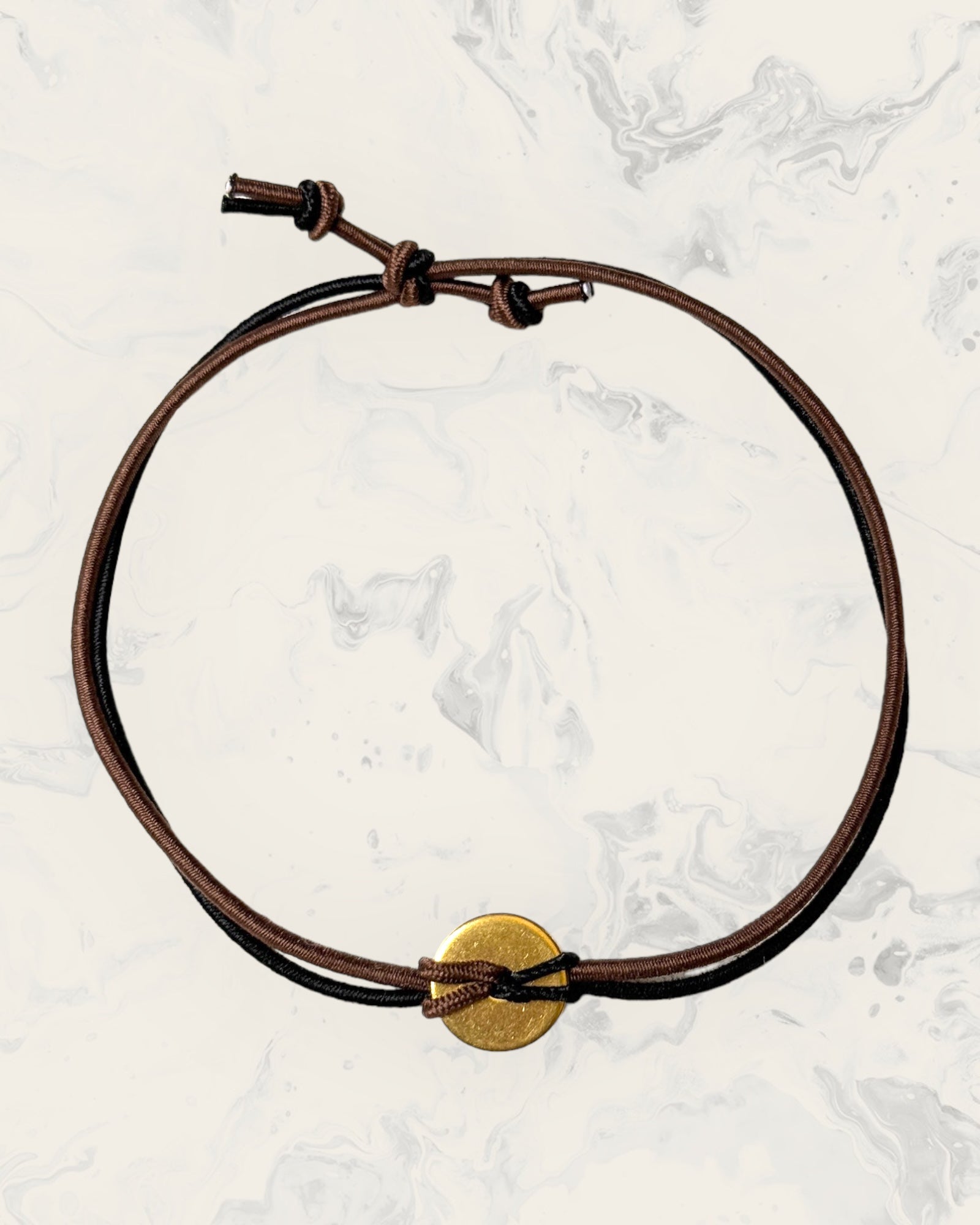 Frequency Jewelry Natural Pain Relief and Protection from 5G and EMFs Anklet Beach Band Black and Brown with No Beads
