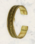 Frequency Jewelry Natural Pain Relief and EMF Protection Copper Anti-inflammatory Petite Bangle Braided Wire Design 24