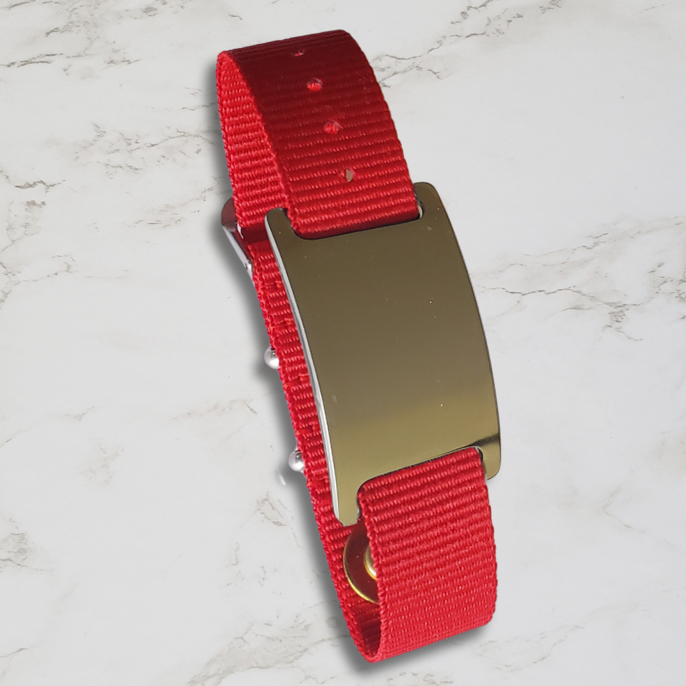 Banda de nailon de color sólido