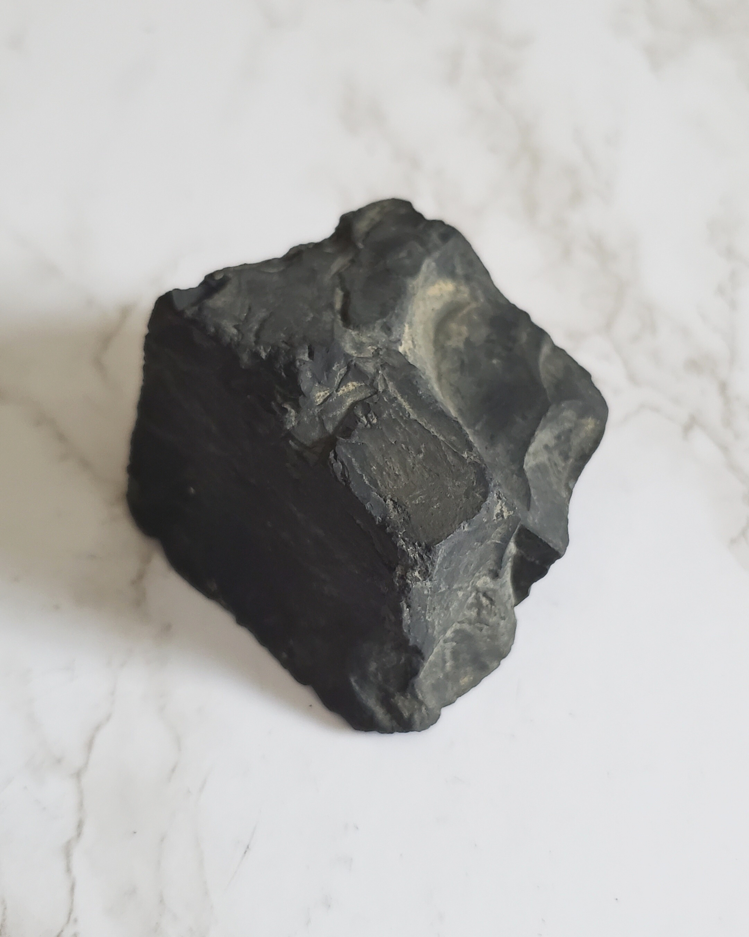 Natural Pain Relief and Protection from 5G and EMFs Shungite Half Polished Top