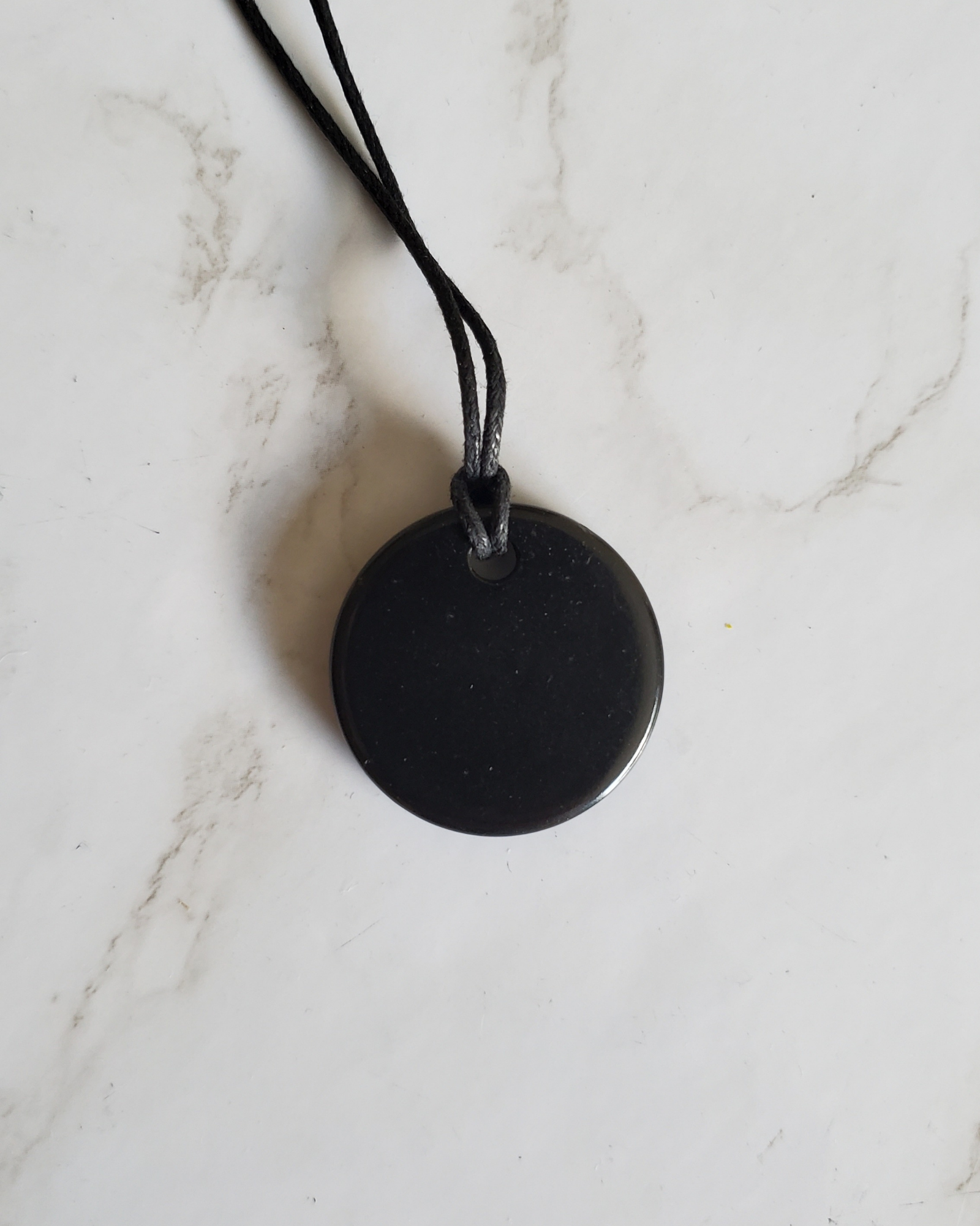 Shungite Pendant Necklace