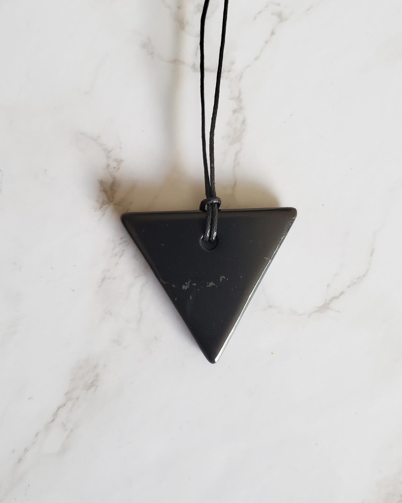 Shungite Pendant Necklace
