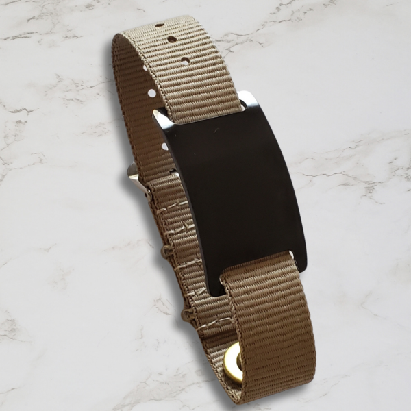 Banda de nailon de color sólido