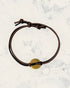 Frequency Jewelry Natural Pain Relief and Protection from 5G and EMFs Bracelet Beach Band Black and Brown with No Beads