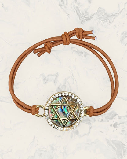 Beach Band Bracelet Star of David