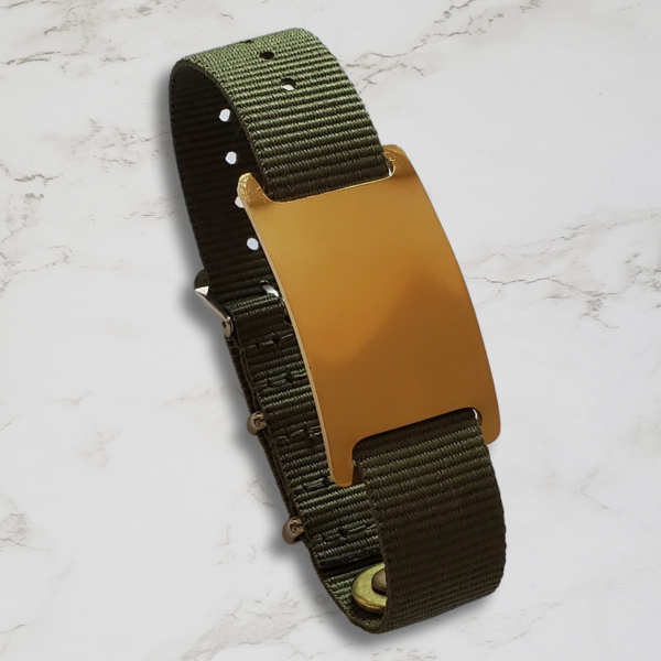 Banda de nailon de color sólido