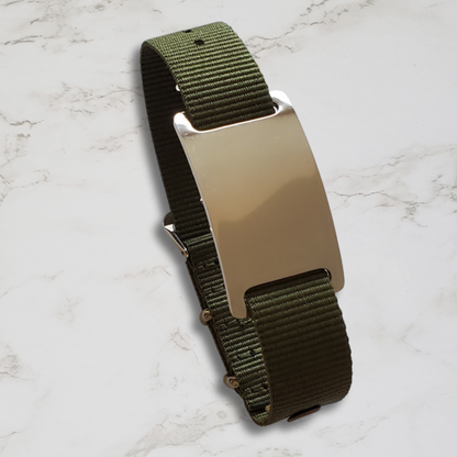 Banda de nailon de color sólido