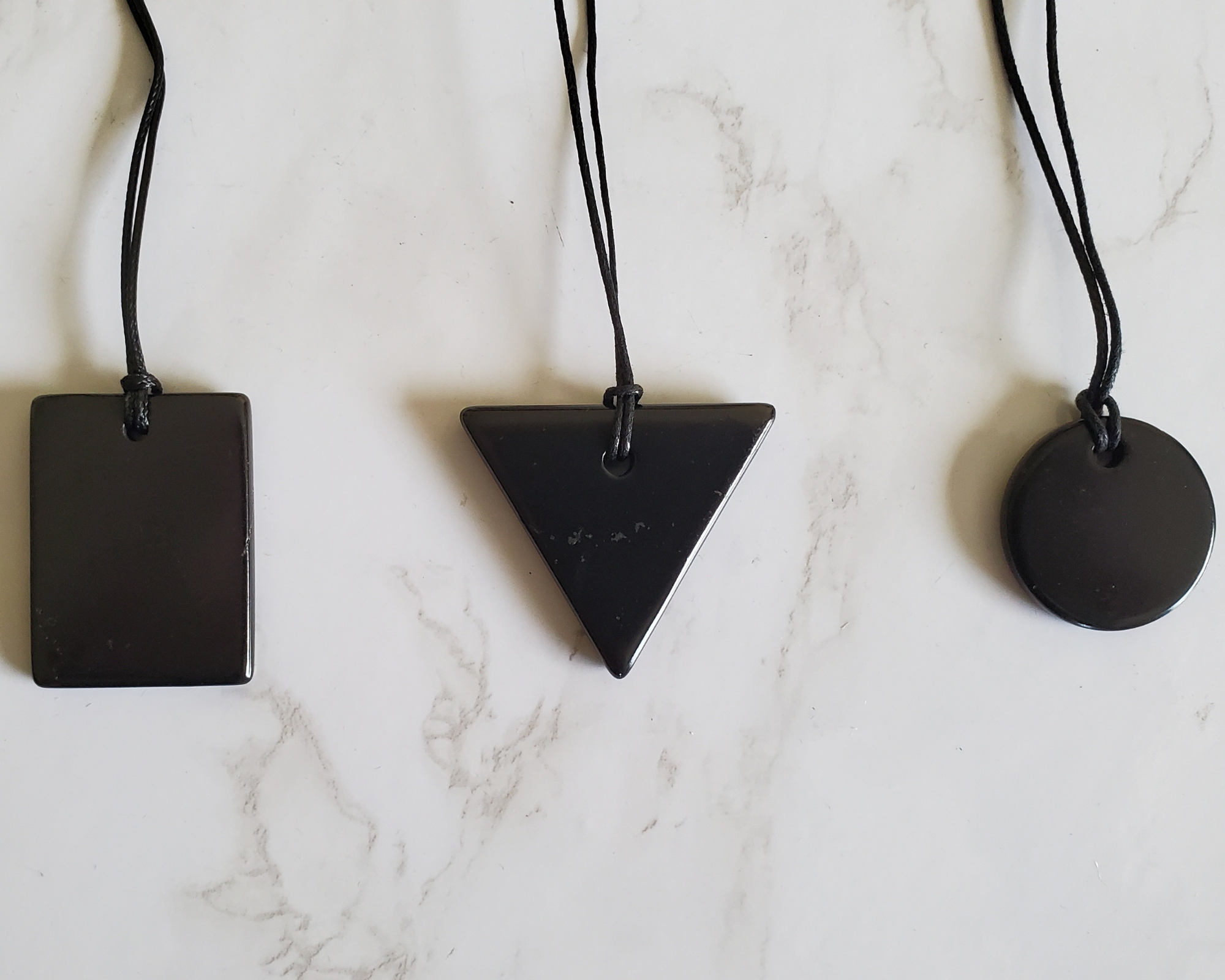 Shungite Pendant Necklace