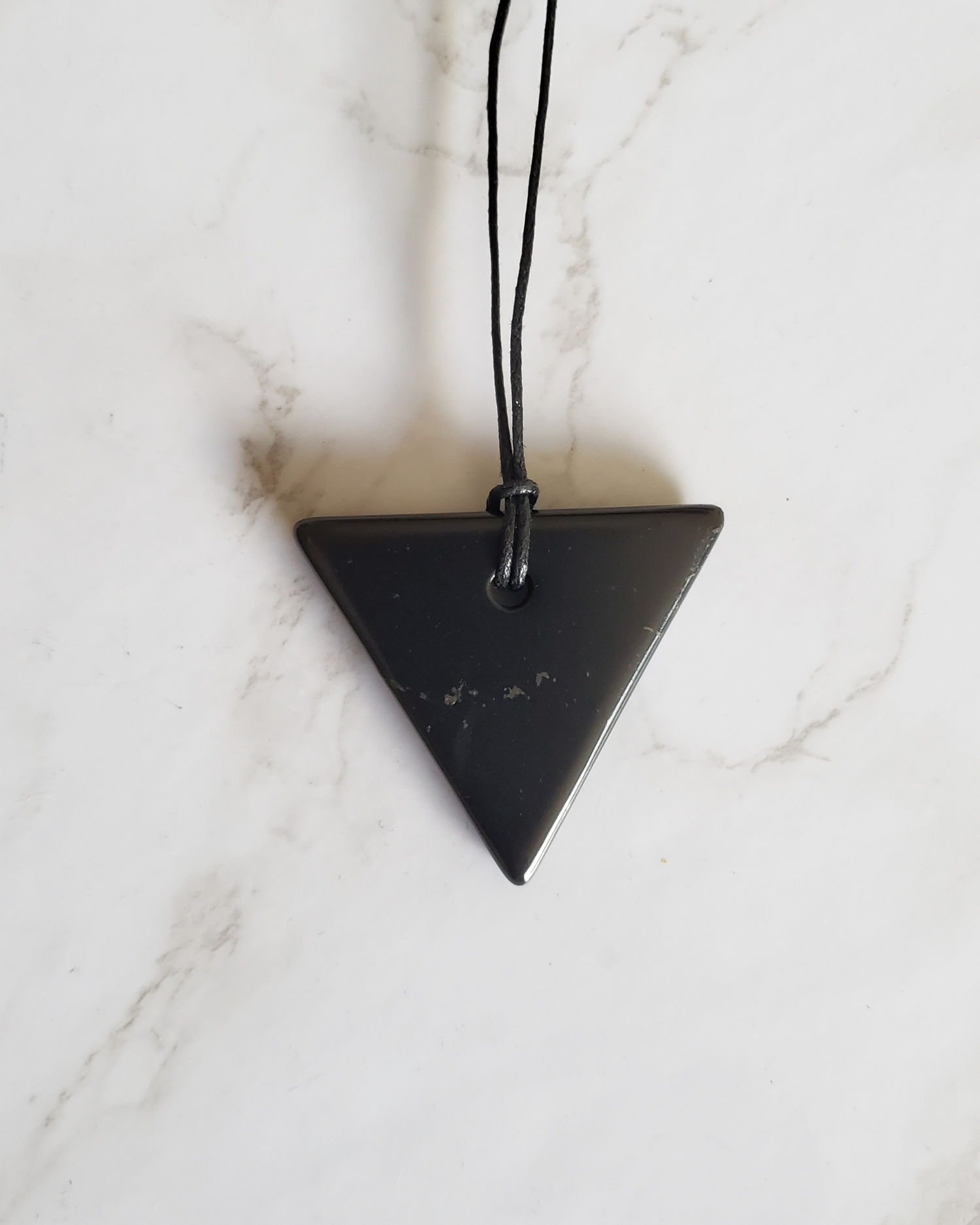 Shungite Pendant Necklace