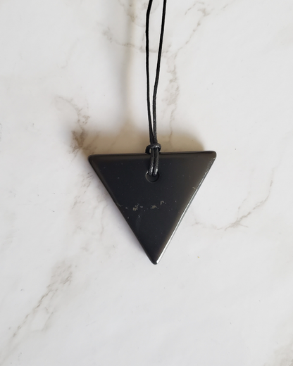 Shungite Pendant Necklace