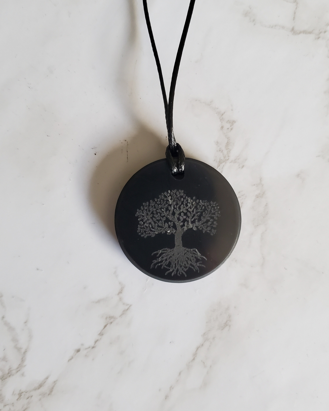 Shungite Tree of Life Pendant Necklace
